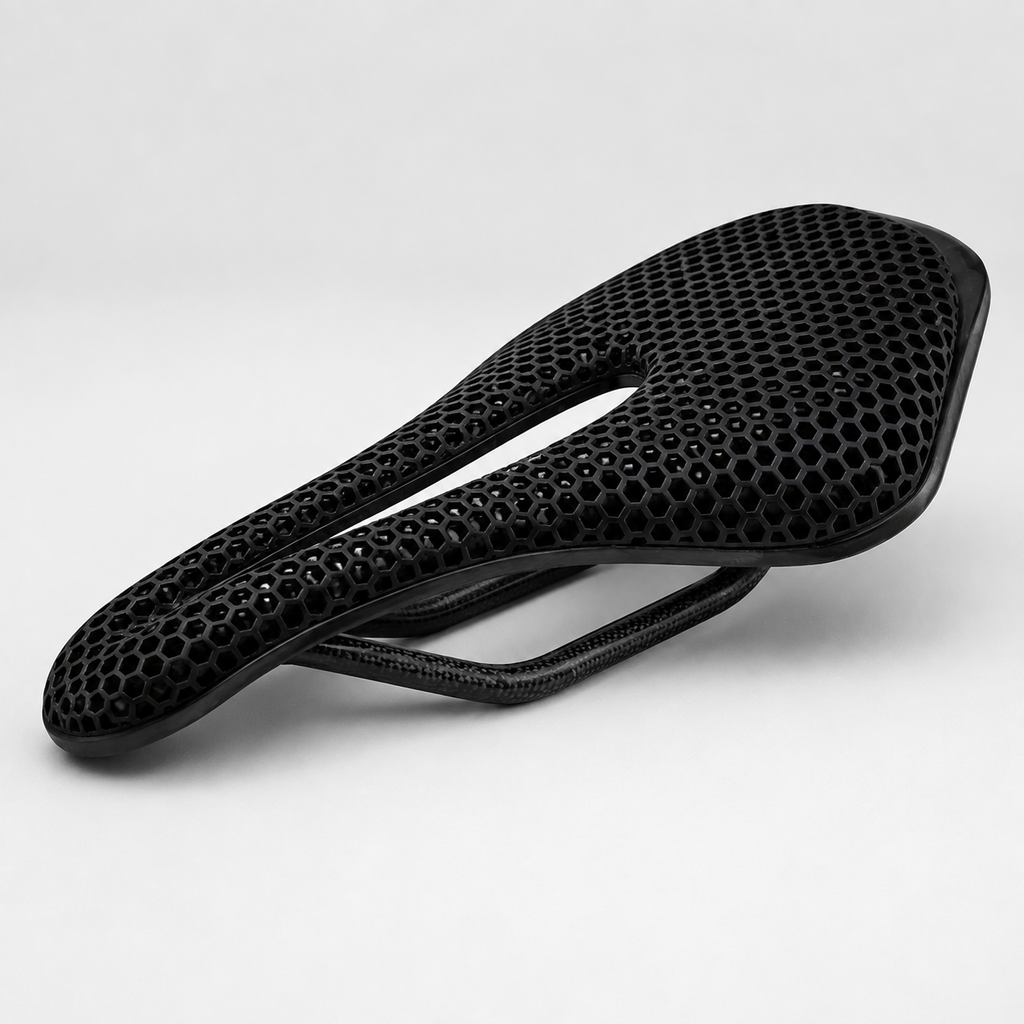 AeroFlow — Selle Vélo 3D Carbone Ultralégère 120g