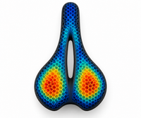 AeroFlow — Selle Vélo 3D Carbone Ultralégère 120g